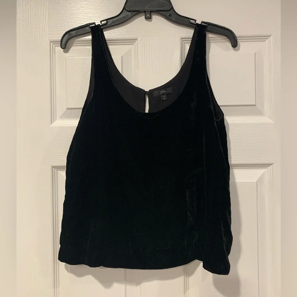 J.Crew Velvet Tank Top